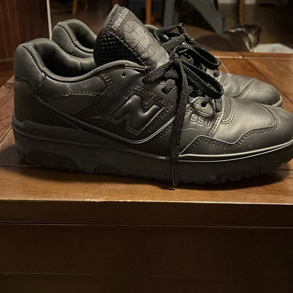 New Balance 550 Black Sneakers for Men